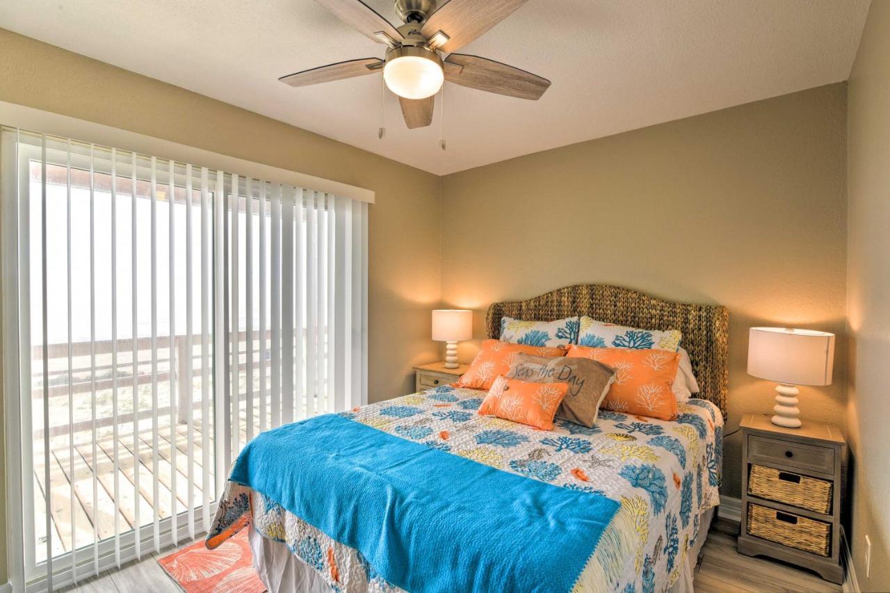 Beachfront Galveston Oasis Balconies, Ocean View! Exterior photo